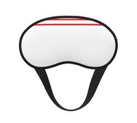 Black and White grid6 Ultimative Augenmaske zum Schlafen, weiche und bequeme Augenmaske, entspannende Nulldruck-Nacht-Augenbinde