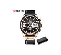 (Black Box) Curren Man Uhren Mode Lässig Quarz Sportliche Armbanduhren Blau Uhr Männlichen Chronograph