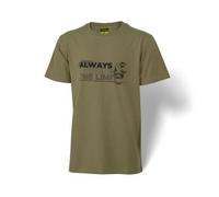 Black Cat Khaki Shirt Size XL