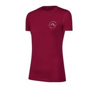 Black Crevice Damen Merino T-Shirt, Rhododendron, 44
