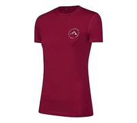 Black Crevice Damen Merino T-Shirt, Rhododendron, 44