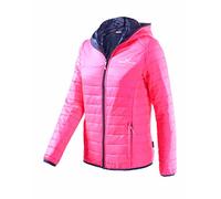 Black Crevice Damen Steppjacke Kapuze Daunenoptik, pink, 36