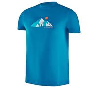 Black Crevice Herren Baumwoll T-Shirt Petrol I Größe XL I 100% Baumwolle I Kurzärmeliges T-Shirt mit Rundhalsausschnitt I Regular Fit für Alltag, Sport & Freizeit