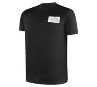 Black Crevice Herren Baumwoll T-Shirt Schwarz I Größe 3XL I 100% Baumwolle I Kurzärmeliges T-Shirt mit Rundhalsausschnitt I Regular Fit für Alltag, Sport & Freizeit