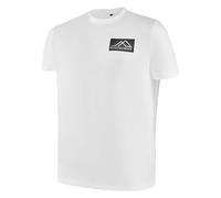 Black Crevice Herren Baumwoll T-Shirt Weiß I Größe 3XL I 100% Baumwolle I Kurzärmeliges T-Shirt mit Rundhalsausschnitt I Regular Fit für Alltag, Sport & Freizeit
