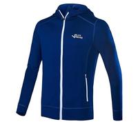 Black Crevice Herren Merino Kapuzenjacke, blau, S