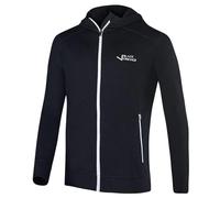 Black Crevice Herren Merino Kapuzenjacke, schwarz, S