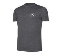 Black Crevice Herren Merino T-Shirt,anthrazit, M