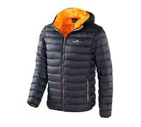 Black Crevice Herren Steppjacke I wind- & wasserabweisende Herren-Jacke I Steppjacke mit Kunstfaserfüllung I Steppjacke mit Kapuze