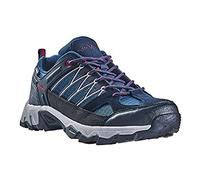 Black Crevice Herren Trekkingschuhe, Wasserdicht, Low, blau/rot, 41