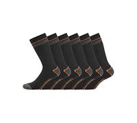 Black+Decker Black & Decker Chaussettes BX/CHS/1/X6, Noir, 43/46 Herren