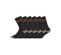 Black+Decker Black & Decker Chaussettes BX/CHS/1/X6, Noir, 47/48 Herren