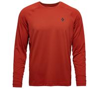 Black Diamond - Alpenglow L/S Crew - Longsleeve, Gr. L, rot (BurntSienna)