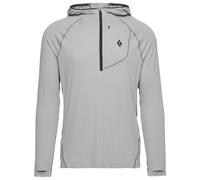 Black Diamond - Alpenglow Pro Hoody - Longsleeve, Gr. L, grau (PewterII)