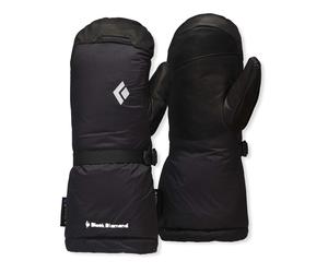 Black Diamond - Alpinistische Fäustlinge aus GORE-TEX® ePE und PrimaLoft® - Unisex - Absolute Mitts - Absolute Mitts Black für Damen aus Leder - schwarz XL