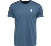 Black Diamond Backcountry Stamp Herren T-Shirts blau Größe L Lifestyle Hautfreundlich