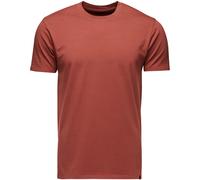 Black Diamond Stripe Kurzarm-t-shirt L Burnt Sienna