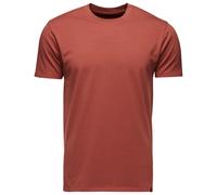 Black Diamond - BD Stripe S/S Tee - T-Shirt, Gr. S, rot (Mahogany/BurntSienna)