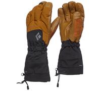 Black Diamond - Bergsteigerhandschuhe aus PrimaLoft® - Soloist Gloves Dark Curry aus Leder - Größe L - Braun Braun L