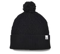 Black Diamond Cable Cuff Pom Beanie, black