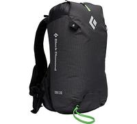 Black Diamond Cirque 22 Ski Vest Kariert - Funktionelle leichte Skitouren Rucksackweste, 22l, Größe L - Farbe Black