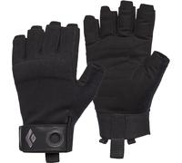 Black Diamond Crag Half-Finger Kletterhandschuhe (Größe XL, schwarz)