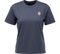 Black Diamond Damen Heritage Badge T-Shirt (Größe M, blau)