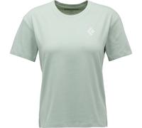Black Diamond - Women's Heritage Badge S/S Tee - T-Shirt, Gr. M, grau (Agave)