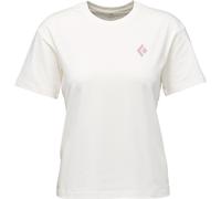 Black Diamond Damen Heritage Badge T-Shirt (Größe XL, weiss)