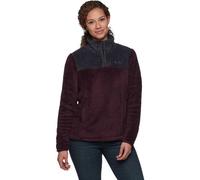 BLACK DIAMOND Damen Pullover W ROADIE QTR ZIP FLEECE (AP744028) XL Bordeaux-Carbon