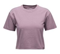 Black Diamond Damen Stripe Crop T-Shirt (Größe S, rosa)