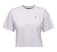 Black Diamond Kurzarm-T-Shirt Diamond Crop Größe S Soft Lilac