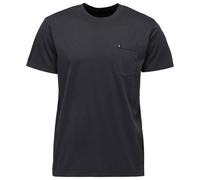 Black Diamond - Diamond Patch S/S Pocket Tee - T-Shirt, Gr. M, schwarz/grau (Black)