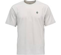 BLACK DIAMOND Distance Ss Tech Tee - Herren - Weiß / Grau - Größe M- Modell 2026