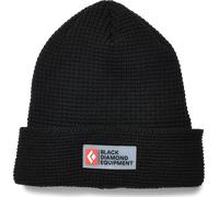 Black Diamond Double Waffle Beanie Black OneSize