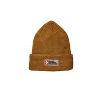 black diamond double waffle beanie gelb