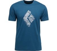 Black Diamond Engineered Diamond Kurzarm-t-shirt S Indigo