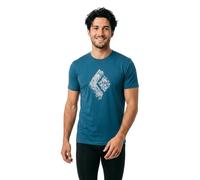Black Diamond Engineered Diamond Kurzarm-t-shirt L Indigo