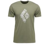 Black Diamond Engineered Diamond M - Kletter T-Shirt - Herren L Green