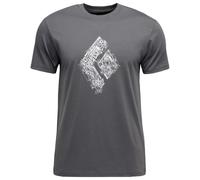 Black Diamond Herren Engineered Diamond T-Shirt (Größe S, grau)