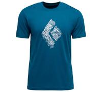 Black Diamond Herren Engineered Diamond T-Shirt (Größe XL, blau)