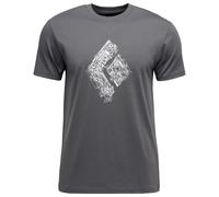 Black Diamond - Engineered Diamond S/S Tee - T-Shirt, Gr. XS, grau (Anthracite)