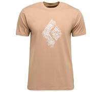 Black Diamond Herren Engineered Diamond T-Shirt (Größe L, braun)