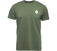 BLACK DIAMOND Equipment For Alpinist Ss Tee - Herren - Grün - Größe L- Modell 2027