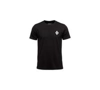 black diamond equipment for alpinists short sleeve t shirt schwarz S