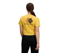 Faded Crop Ss Tee Damen - Black Diamond 7024-Soft Ochre XS