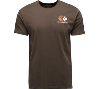 Black Diamond Faded Herren T-Shirts blau Größe L Bouldern | Sportklettern | Lifestyle Hautfreundlich