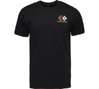 BLACK DIAMOND Faded Ss Tee - Herren - Schwarz - Größe L- Modell 2027
