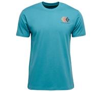 Black Diamond Faded Kurzarm-t-shirt L Creek Blue