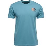 Black Diamond Faded T-Shirt himmelblau - L